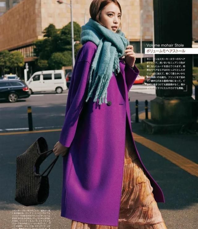 大衣|冬天买大衣就选择这几种颜色,黄皮穿也很衬肤色、显白!