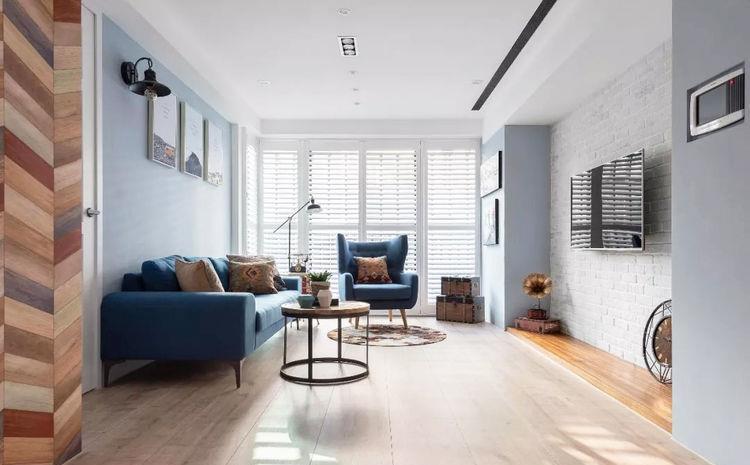 吧台|126平三室,餐厅壁炉,厨房吧台,主卧床头壁柜,都说喜欢