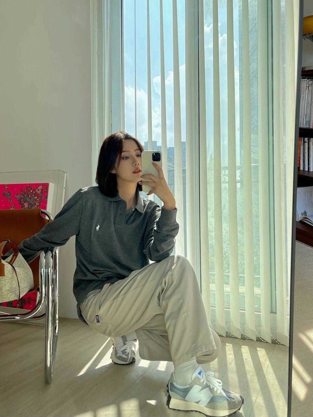 高腰|小个子女生的秋冬穿搭指南,穿上直筒裤高级减龄,显高又显瘦