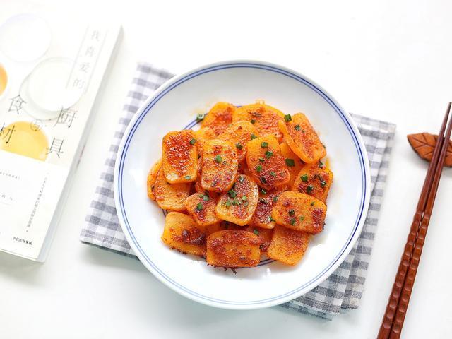 烤年糕最好吃的做法，比吃烤肉还过瘾，外焦里软，香辣过瘾