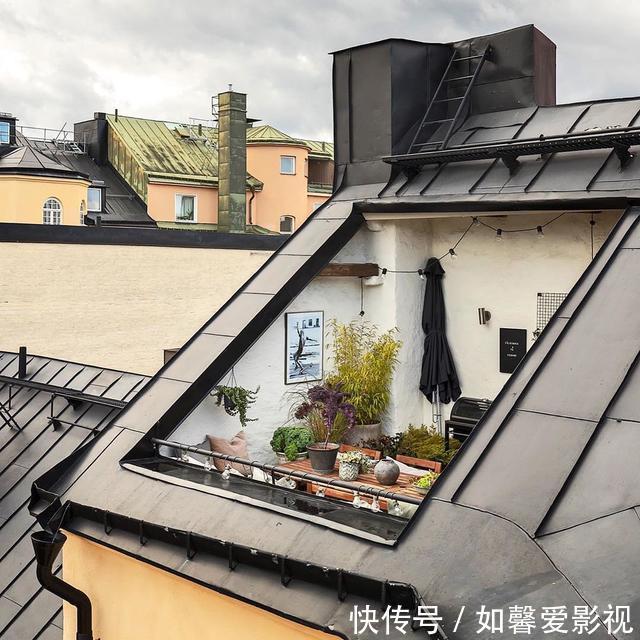 斜坡|阁楼斜坡难利用？看我朋友多艺高人胆大，室内室外打通白得一露台