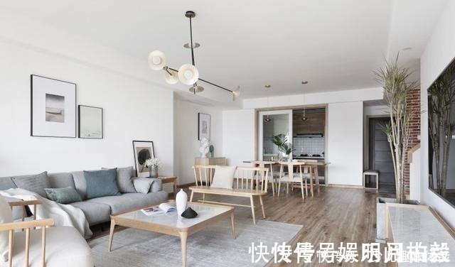 客厅|220㎡原木风设计,4室2厅3卫,一进门,就被客厅迷住了!