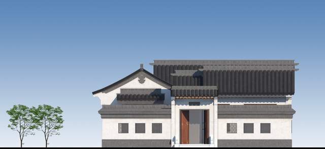 别墅|精致的农村一层别墅,自带三个庭院,美好乡村生活由此开启