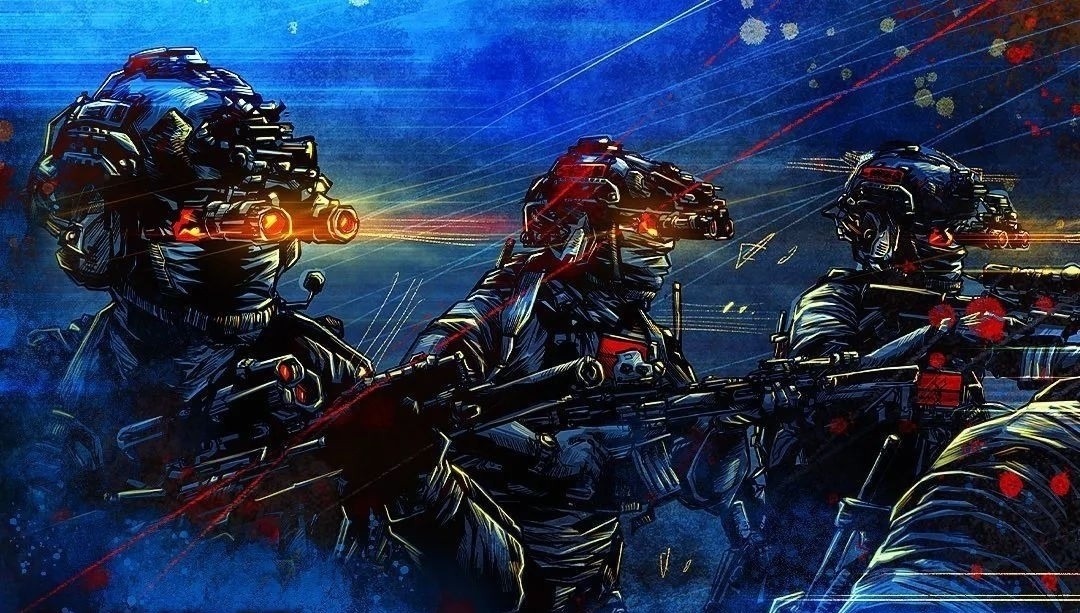 硬核|炸裂战术视觉!硬核漫画!这个讲PMC的硬核战术漫画谁看过?