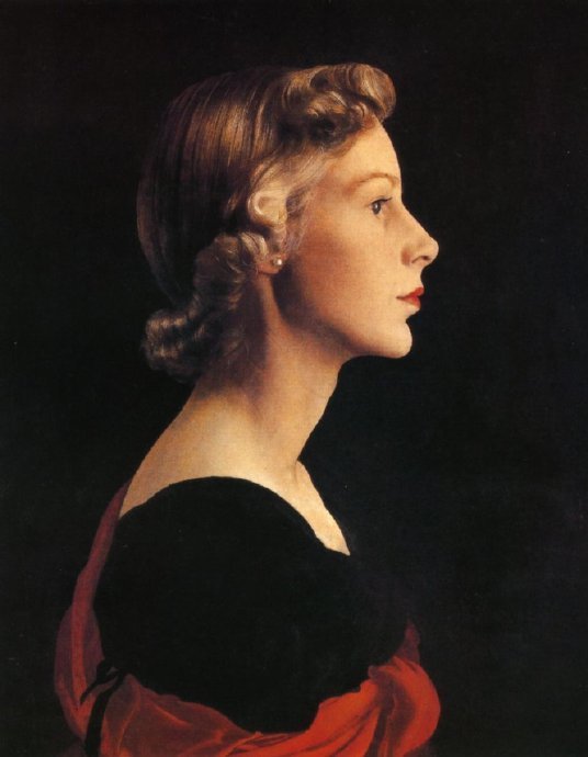 人像&意大利画家 皮埃特罗·阿尼戈尼 Pietro Annigoni 经典油画人像