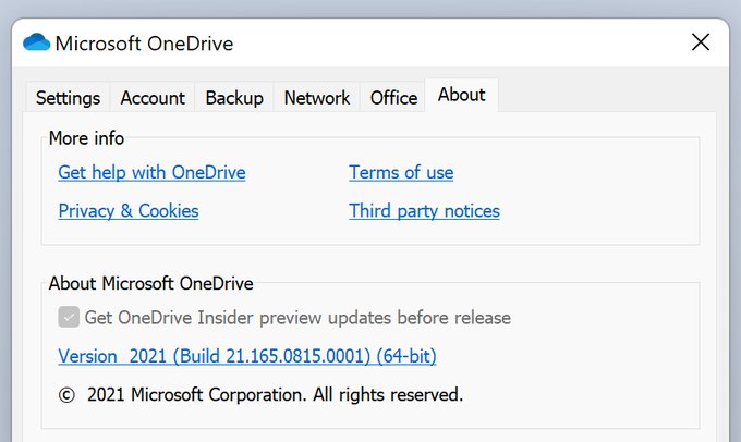 版本|微软 OneDrive 64 位版本同步客户端 Win11/Win10 版正式发布