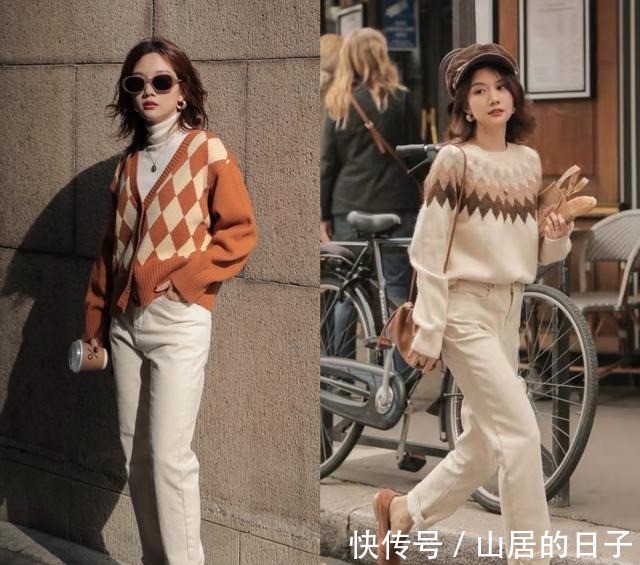 裤子 这才是40岁女人该有的打扮，“短上衣+裤子”，简约大方显气质！