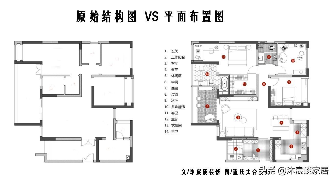 帽间|向往田园生活的夫妻俩，把家装得清爽大方，还有让人快乐的大阳台