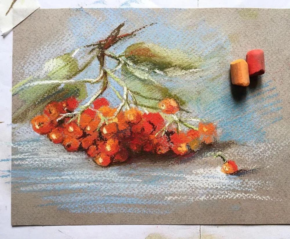 花瓣#太疯狂了!原来用粉笔画画,也可以这么美,简单几招教你,美到邻居羡慕嫉妒