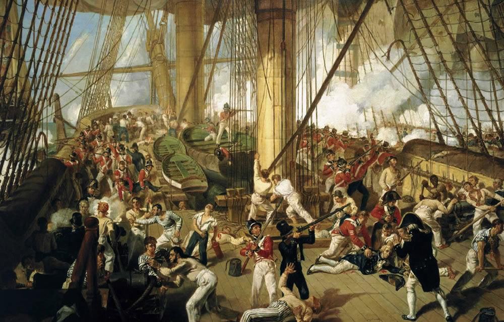 英国|215年前特拉法加海战爆发 纳尔逊击败法西舰队 助英国夺海洋霸权