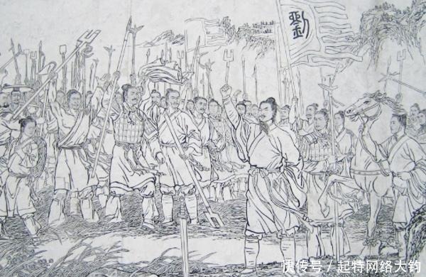 汉高祖|汉高祖刘邦家房前奇树，刨倒给祖父打棺材，刘家开始转运了