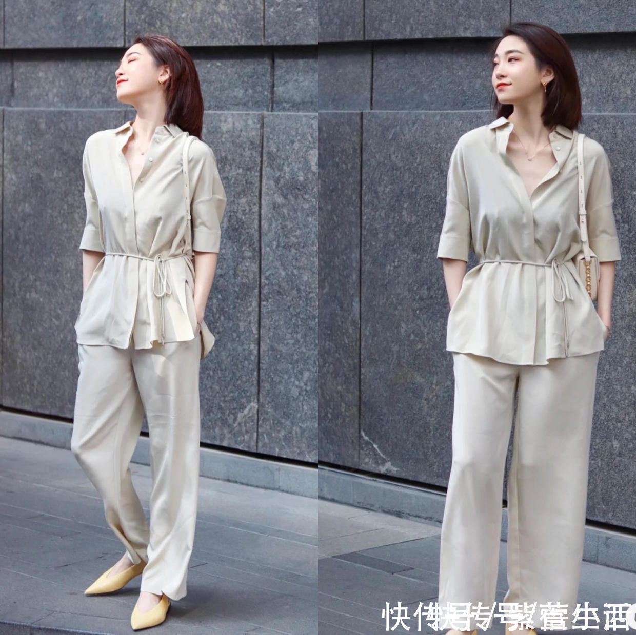 衬衫 真正有高级感的女人,穿衣都不会繁杂,都爱极简穿搭,展现高品位