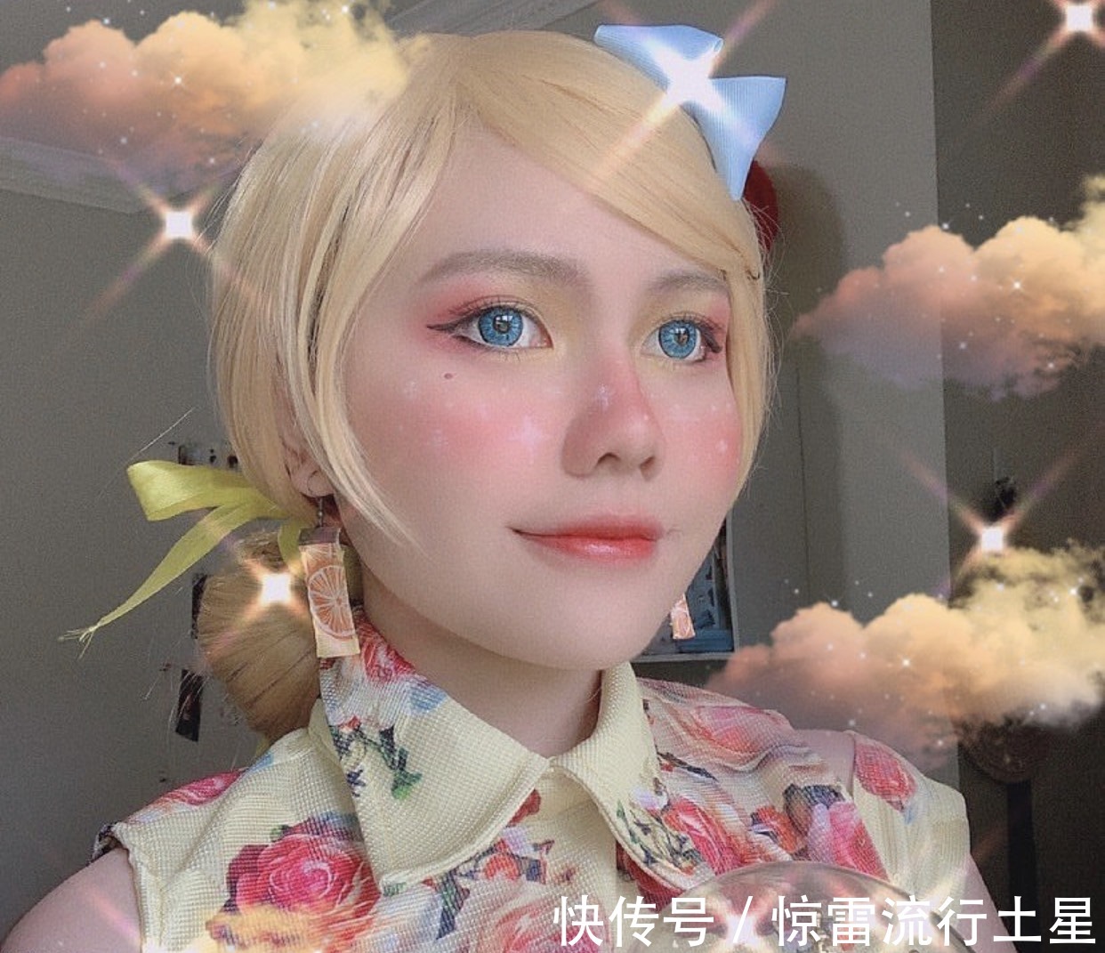 小姐姐|国外萌妹子太可爱,COS富江也不恐怖,第一次见“Q萌哈士奇”