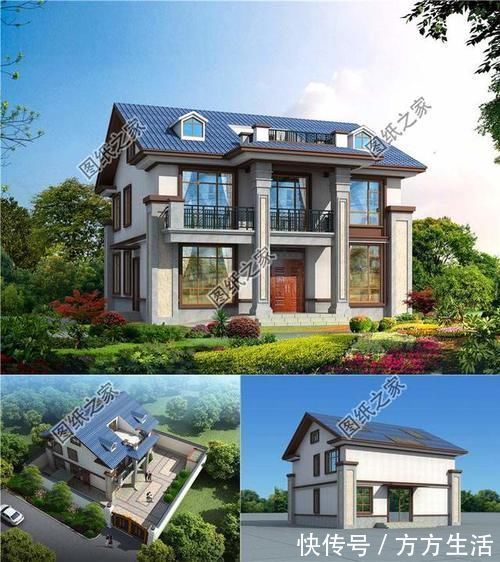 娱乐厅|二层半建房图纸设计图,简单又好看,村里人看了都喜欢