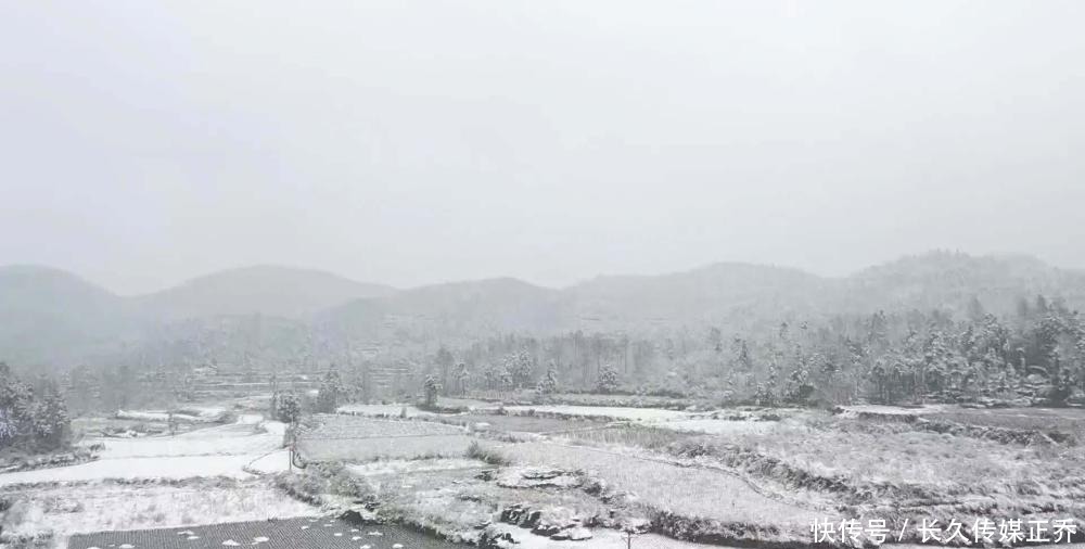 白茫茫|多图直击：2020湘西初雪已至 雪树玉砌 琉璃世界