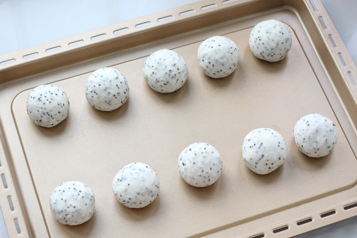 自制低脂碱水球,无糖无油营养十足,饱腹感强适合减肥人群食用!