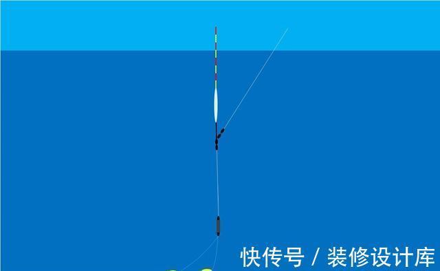 子线|野钓大鱼,这样调漂效果不错,铅坠悬浮状态的最钝调漂方法