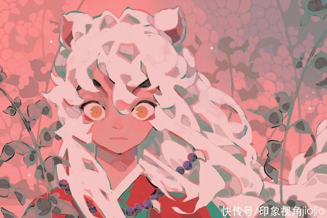 插画作品!甜腻腻的润系少女,看着看着就融化在色块里