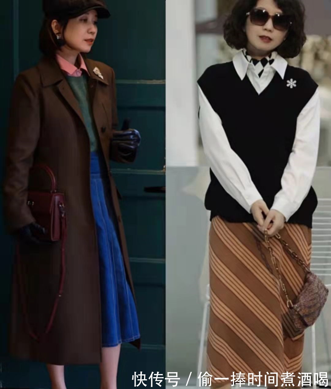 穿搭 50岁女人提气质的四个思路,不信瞧这位博主,每一套都优雅高级