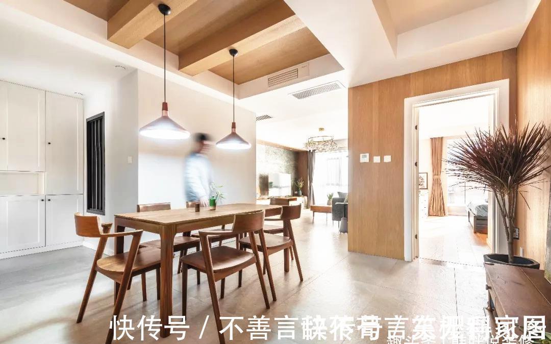 原木色|140㎡简约原木风，没有奢华的元素，却每个细节都让人感到惊艳