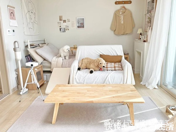 一字型|结束3年合租生活,买下33㎡公寓一人独居,巴掌大空间却五脏俱全