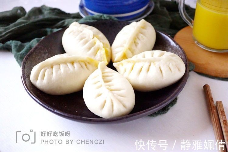 包子|素馅包子怎么调馅不出水？好方法交给你，咬一口鲜嫩多汁，真鲜啊