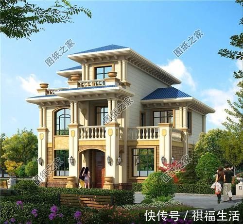 卧室|中国最漂亮的三层别墅设计图,这么好的房子再也找不出第二个