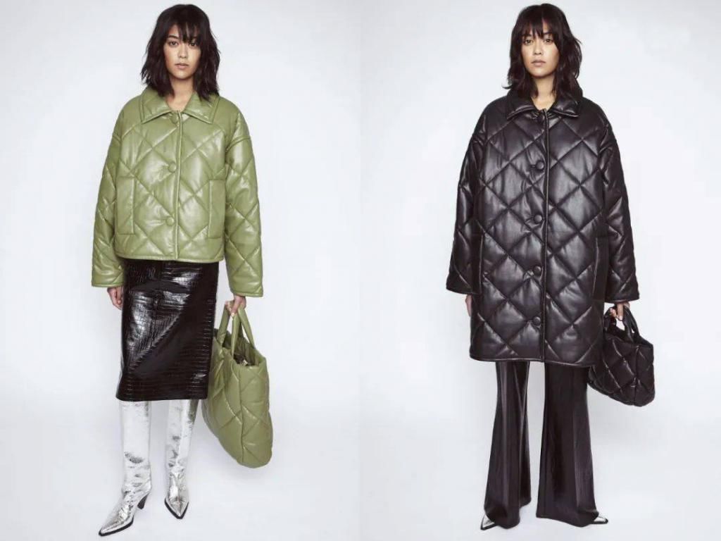  这件|刘雯身上这件「绗缝」外套，到底有多火？