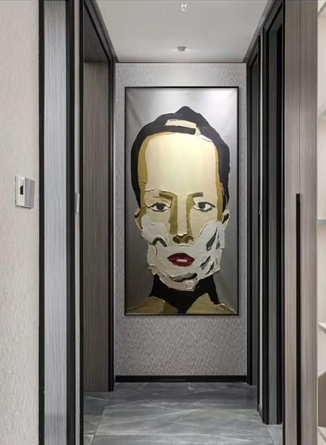 画画&大神用刮刀画画,开始以为是技术不佳的土豪,看到最后艺术感十足