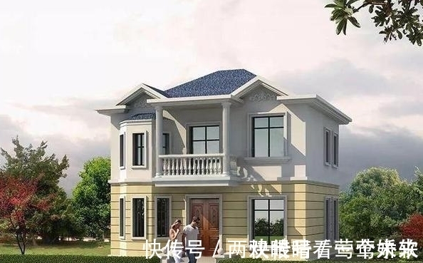 小户型|17万以下建两层小户型自建房,五室两厅功能齐全