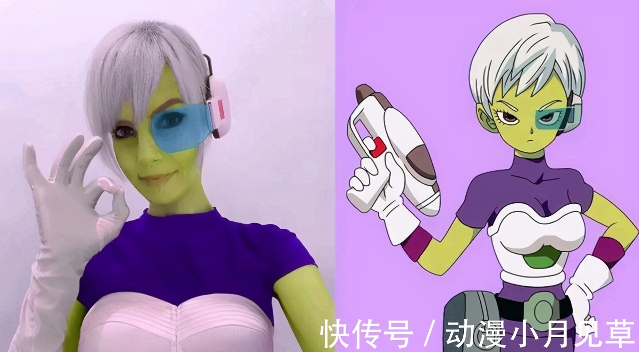cos|龙珠cos大赏，18号颜值在线，比鲁斯真人出镜