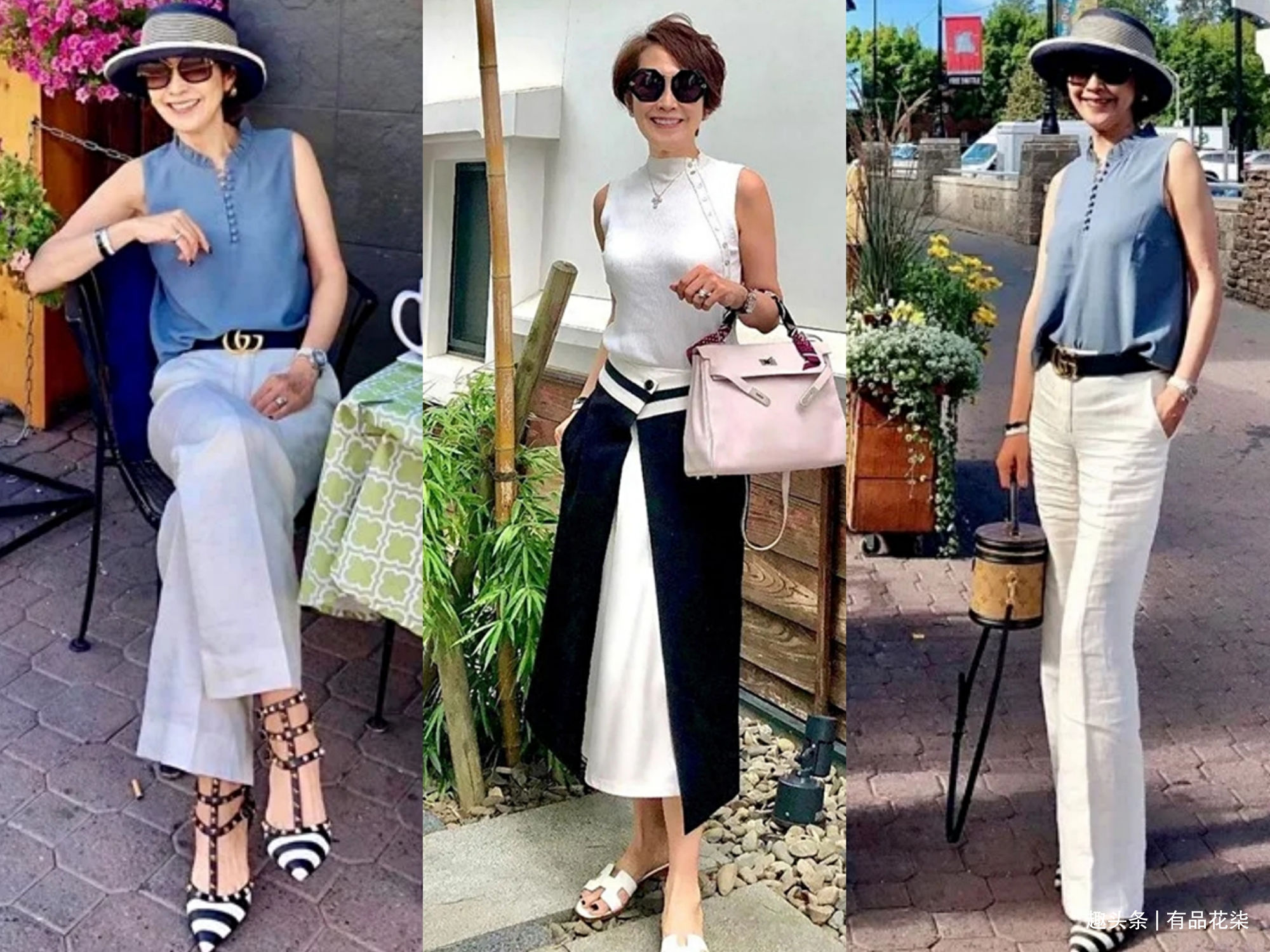 50、60女人如何打造“无龄感”穿搭，看看时尚博主的搭配示范吧