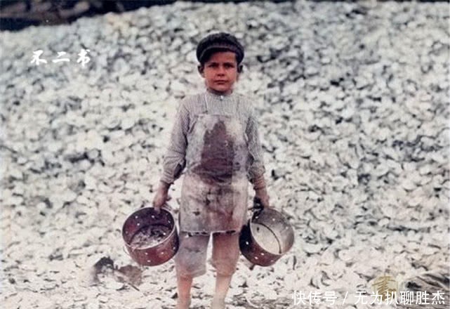 工厂|上色老照片：镜头下百年前的美国童工，薪酬极低每天被压榨