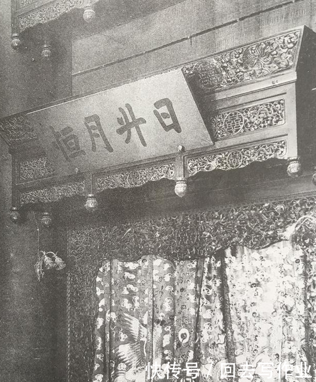 照片|溥仪、婉容大婚当日照片:他们目睹了婚礼的情形,是婚礼的见证者