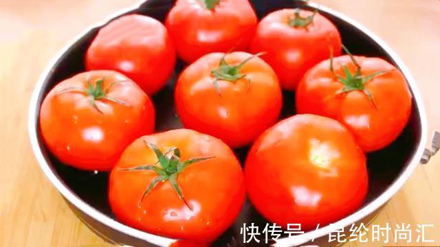 西红柿|把1斤猪肉塞7个西红柿里,半小时后变美味,做法头一次见
