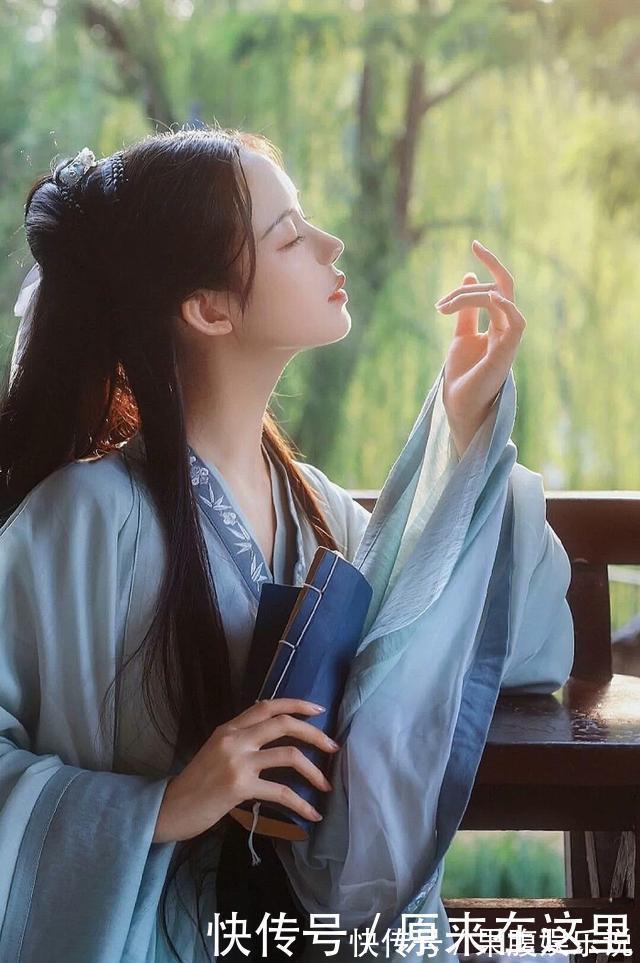 额头|敢把“汉服”穿出门的女生，通常都具有这些特点，一般人可没有