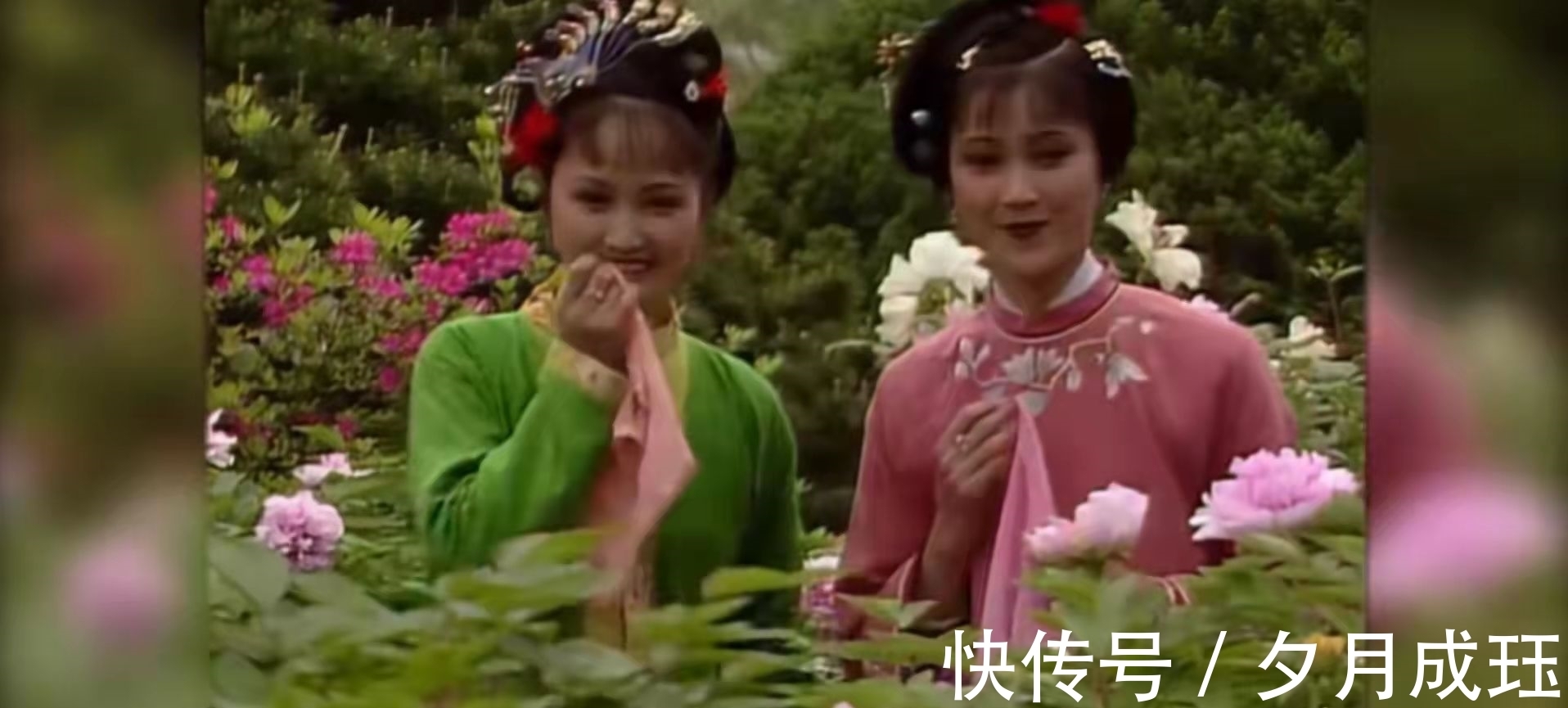 芍药!没有对比就没有伤害,一个简单的睡姿,看两版《红楼梦》的差距