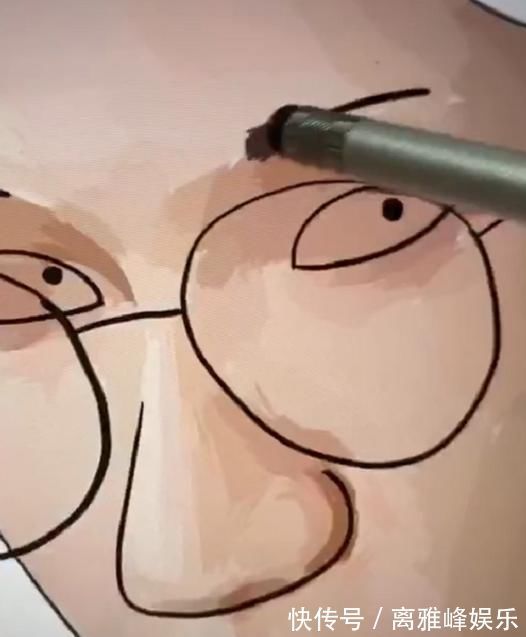 王源#美术生手绘“王源”,第一眼看了想打人,看到成品秀儿快坐下