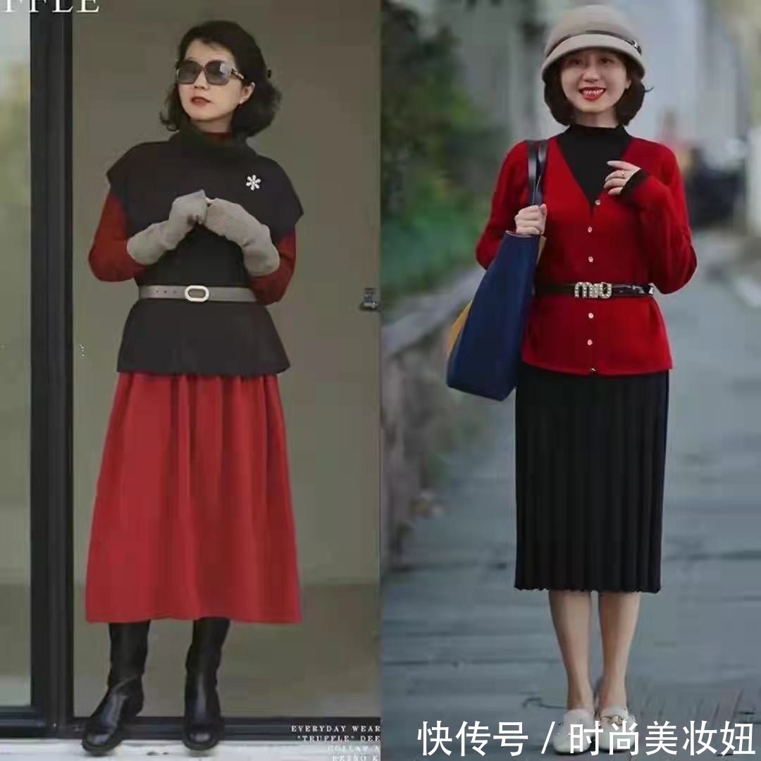 阔腿裤|40+女人气质好也别“扮嫩”,学她这样穿,既优雅又洋气减龄