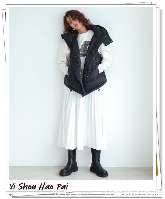 南方女人一件羽绒背心就可以过冬!20种时髦流行的穿搭推荐