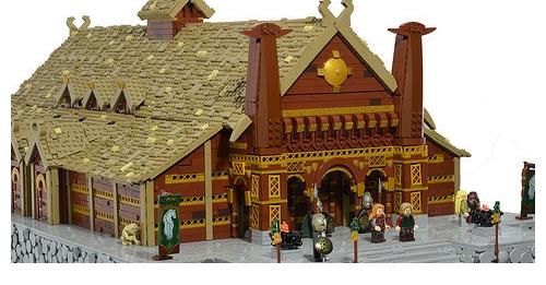 乐高|《指环王》史诗世界在这13个大型MOC中呈现