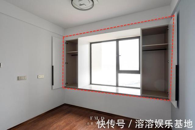 高衣柜|越来越多人飘窗都不空着了，多打2排1米7高衣柜，多造2㎡储物