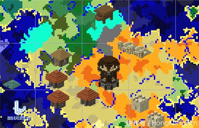 隐藏|我的世界:生存党无法抗拒的手机版种子,出生点有27处隐藏宝藏