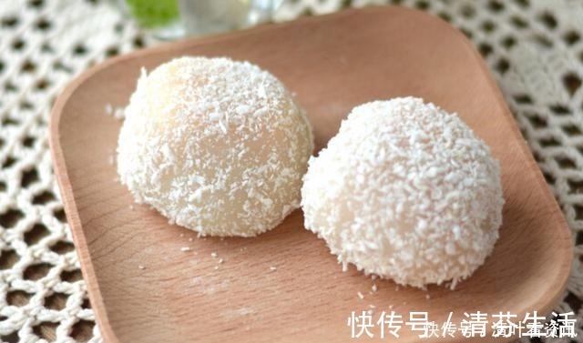 糯米粉别再做小饼了，教你新吃法，香甜软糯，大人孩子都爱吃