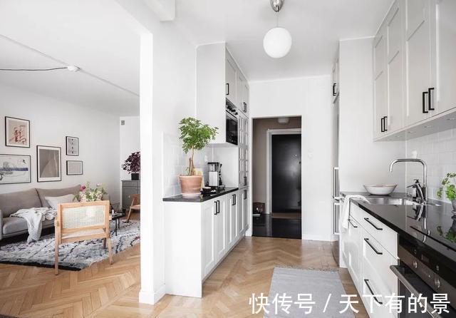 小白砖|67㎡长条户型靠开放式大两倍,也太通透了吧