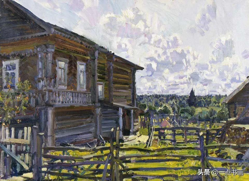 美术学院#阿巴库莫夫:被誉为俄罗斯的金笔,其画笔下都是净化的世界