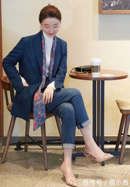 西装裤|果真,穿裤子还是要“露脚踝”才洋气,小个子女生穿搭值得借鉴!