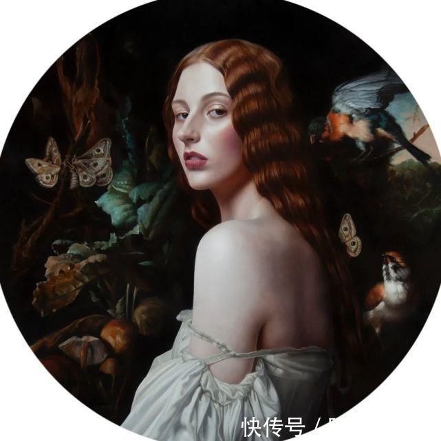 刘易斯&她笔下的时尚女性肖像,唯美动人!绝对是写实爱好者学习的榜样