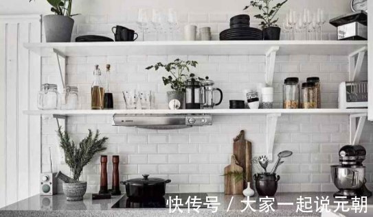 房子|为什么有钱人厨房不做吊柜了头次见这种设计,好看实用又省空间