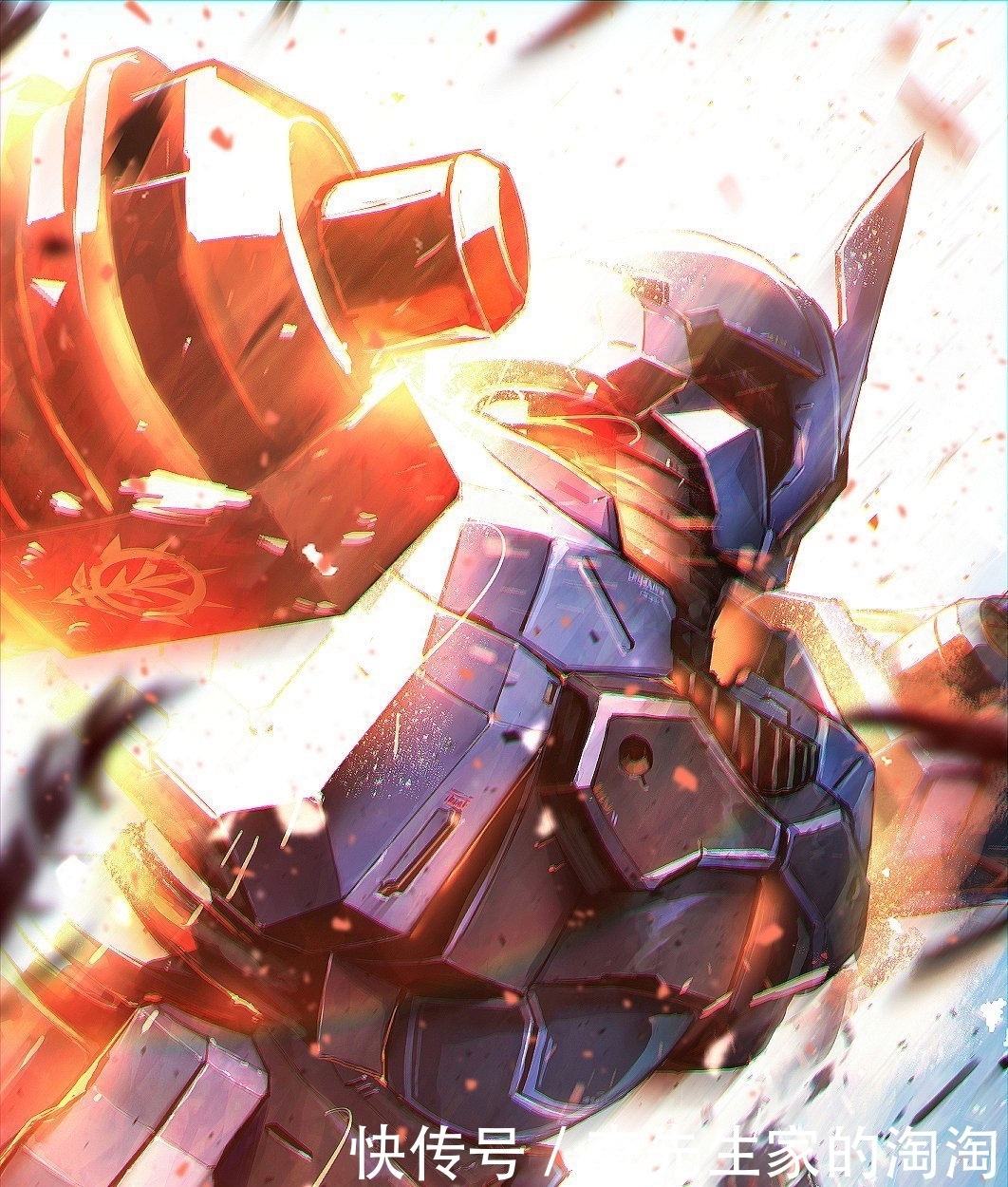 插画|看图识高达,猴脸高达也被还原